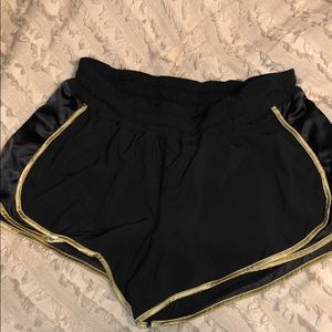 Lulu lemon pleather sided shorts